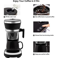 JAVASTARR Coffee Maker and Grinder product image