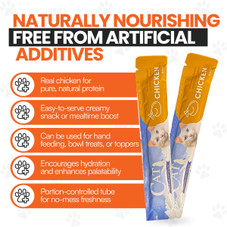 Scoochie Pet Creamy Squeeze-Up Cat Treats (4, 16, 32, or 96 Count) product image