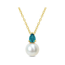 8.5-9mm Freshwater Drop Pearl Pendant Necklace product image