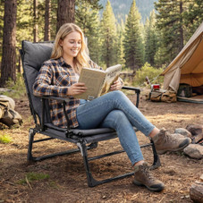 Folding Camping Cot with Mattress product image