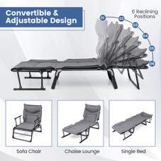 Folding Camping Cot with Mattress product image