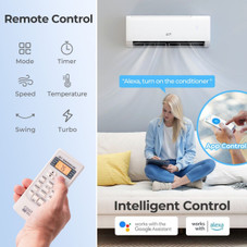 9100BTU Wifi Enabled Mini Split Air Conditioner product image