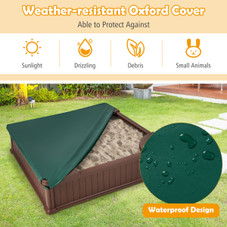 Kids' Large Outdoor Sandbox  product image