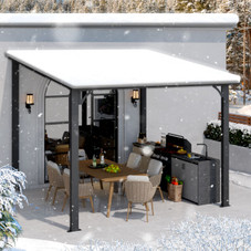 Outdoor Pergola Heavy-Duty Lean-to Metal Awning product image