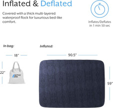 Luxury Camping Air Mattress with Built in Pump (Queen) product image