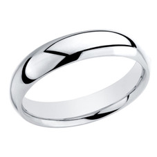 4mm Wedding Band Ring in Sterling Silver product image