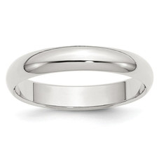 4mm Wedding Band Ring in Sterling Silver product image