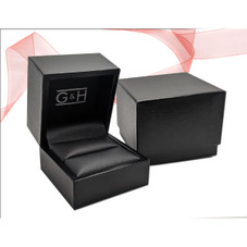 Sterling Silver Edge Design Wedding Band (6mm) product image