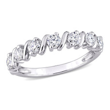 7/10 Carat (ctw) Lab-Created Moissanite Ring  product image