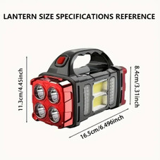 Solar & USB Rechargeable LED Lantern Work Light product image