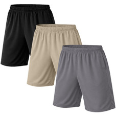 Men’s Active Poly Training Shorts (1 or 3-Pack) product image