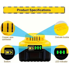 20V 8.4Ah True Capacity Replacement Battery for Dewalt product image