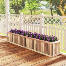 Acacia Wood Raised Garden Bed (1 or 2-Pack) product image