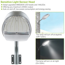 Solarek® Ultra-Bright 144-LED Outdoor Wall Light product image