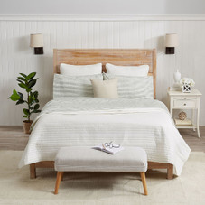 Striped Microfiber Sheet Set product image