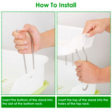 NewHome™ 2-Tier Dish Drying Rack product image