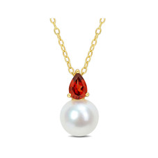 8.5-9mm Freshwater Cultured Drop Pearl Pendant Necklace product image
