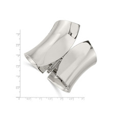 Stainless Steel Polished Hinged Bangle Bracelet product image