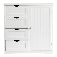 Large Wooden Bathroom Floor Cabinet product image