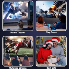 FUDONI Bluetooth Projector product image