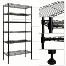 5-Tier Wire Shelving Unit  product image