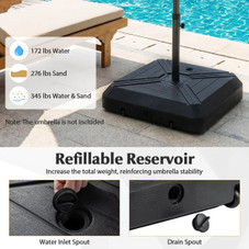 Cantilever Offset Wheeled Umbrella Base product image