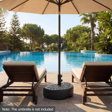 55 lbs Half Round Patio Umbrella Base product image