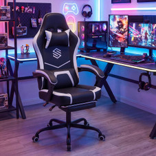 Rolling Gaming Chair with Heavy-Duty 5-Claw Metal Base  product image