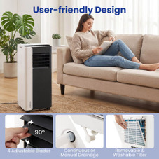 3 in 1 Portable Air Conditioner with 4 Modes and Adjustable Blades product image