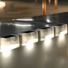 Waterproof LED Solar Deck Stair Lights (4-Pack) product image
