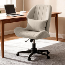 Armless Wide Cross Legged Office Chair product image