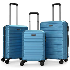 3-Piece Hardside Luggage Set with 8-Spinner Wheels and 3-Digit Lock product image