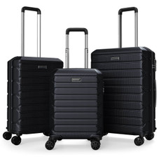3-Piece Hardside Luggage Set with 8-Spinner Wheels and 3-Digit Lock product image