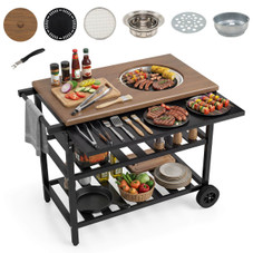 Outdoor Korean BBQ Grill Dining Cart product image