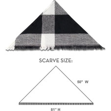 Women's Winter Plaid Blanket Scarves (set Of 2) product image