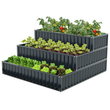 3-Tier Raised Garden Bed with 3 Large Planter Boxes product image