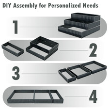 3-Tier Raised Garden Bed with 3 Large Planter Boxes product image