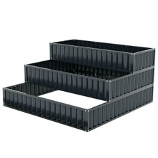 3-Tier Raised Garden Bed with 3 Large Planter Boxes product image