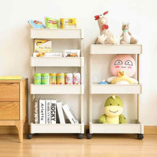 Rolling Utility Cart with Detachable Trays product image