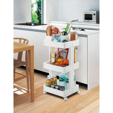 Rolling Utility Cart with Detachable Trays product image