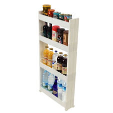 Rolling Utility Cart with Detachable Trays product image