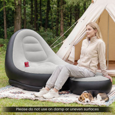 Inflatable Lounge Chair with Ottoman product image