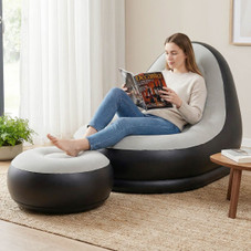 Inflatable Lounge Chair with Ottoman product image