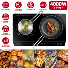 4000W Dual‑Burner Induction Cooktop  product image
