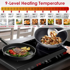 4000W Dual‑Burner Induction Cooktop  product image