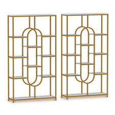 5-Tier Etagere Bookcase with Open Storage Shelves product image