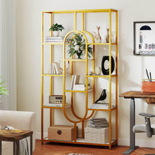 5-Tier Etagere Bookcase with Open Storage Shelves product image