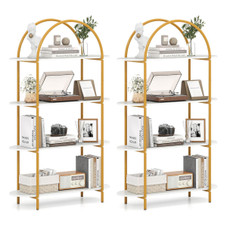 4-Tier Arched Bookshelf product image