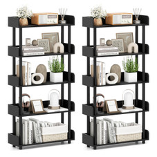 5-Tier Bookshelf with Anti-Failing Guardrails product image