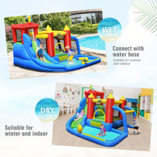 Inflatable Water Slide Bounce House with Mutiple Playing Areas product image
